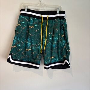 Certified Reserve Green Athletic Shorts Mens Large